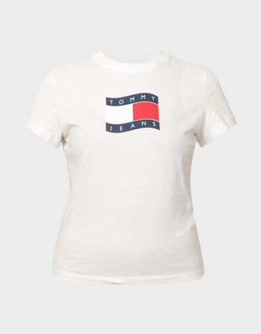 SLIM WAVY FLAG TEE