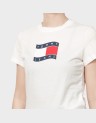 SLIM WAVY FLAG TEE