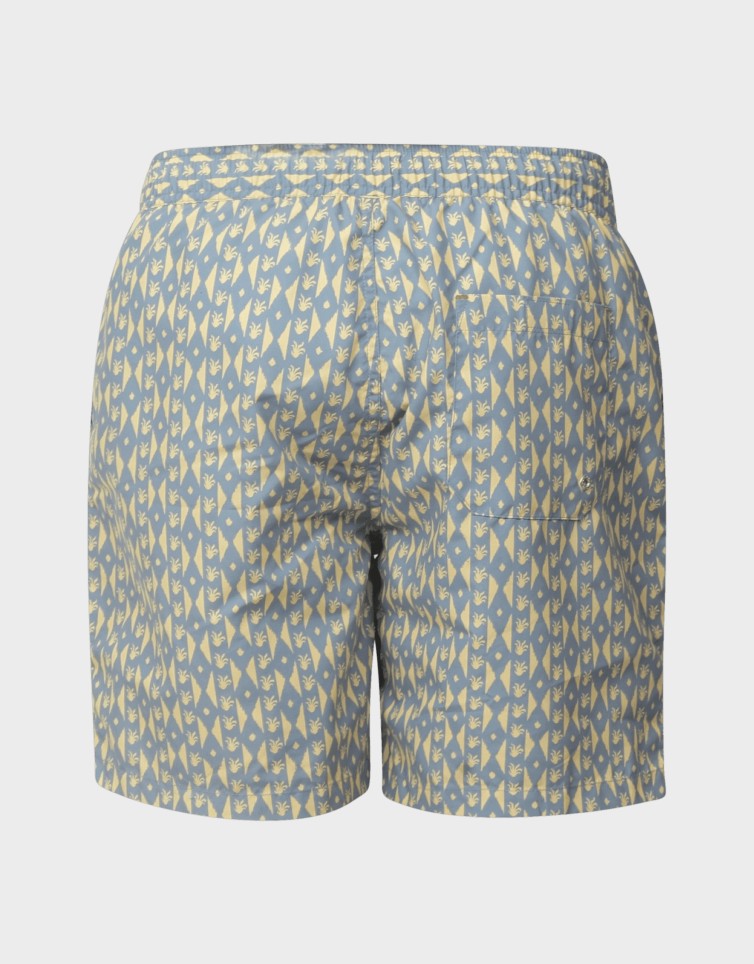 PRINTED MIDLENGTH SWIM