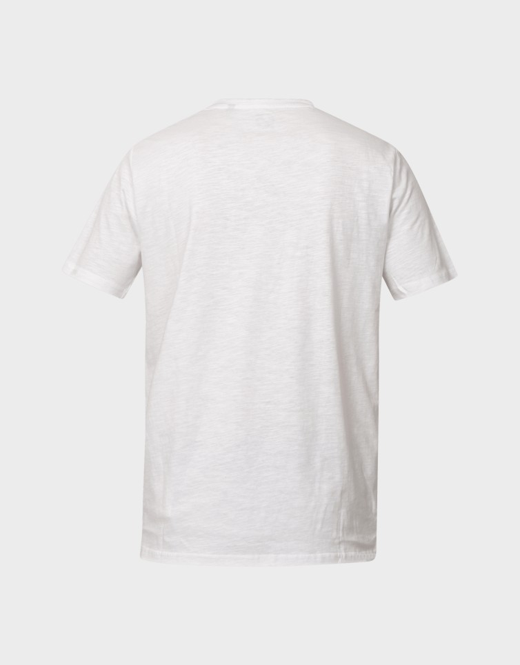 SLUB RAW NECK BUTTONS