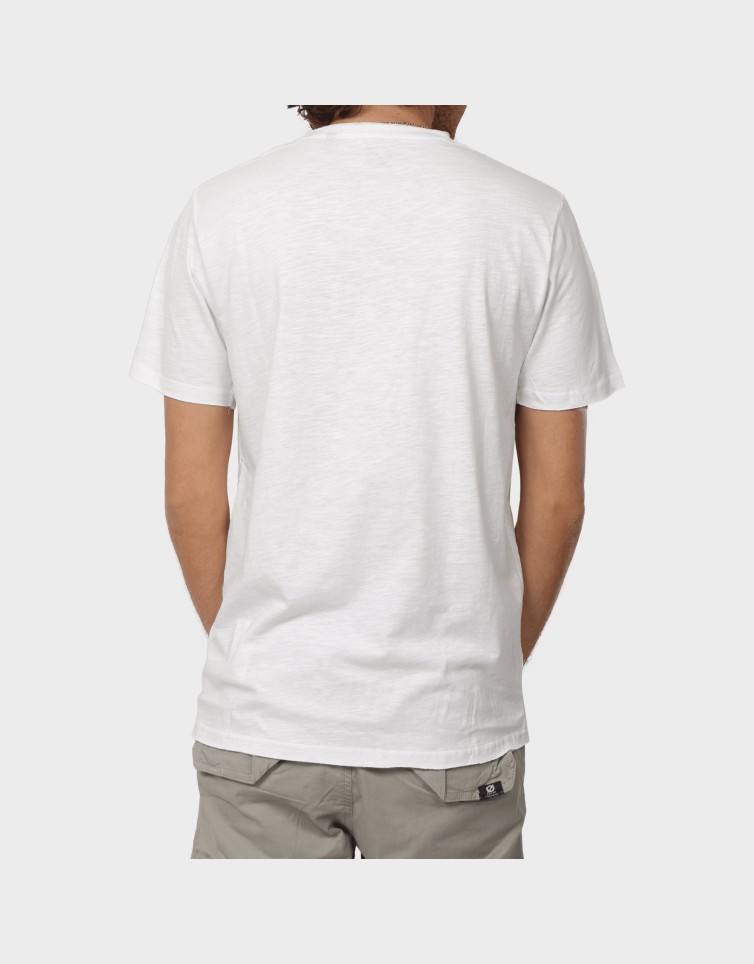 SLUB RAW NECK BUTTONS