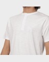 SLUB RAW NECK BUTTONS