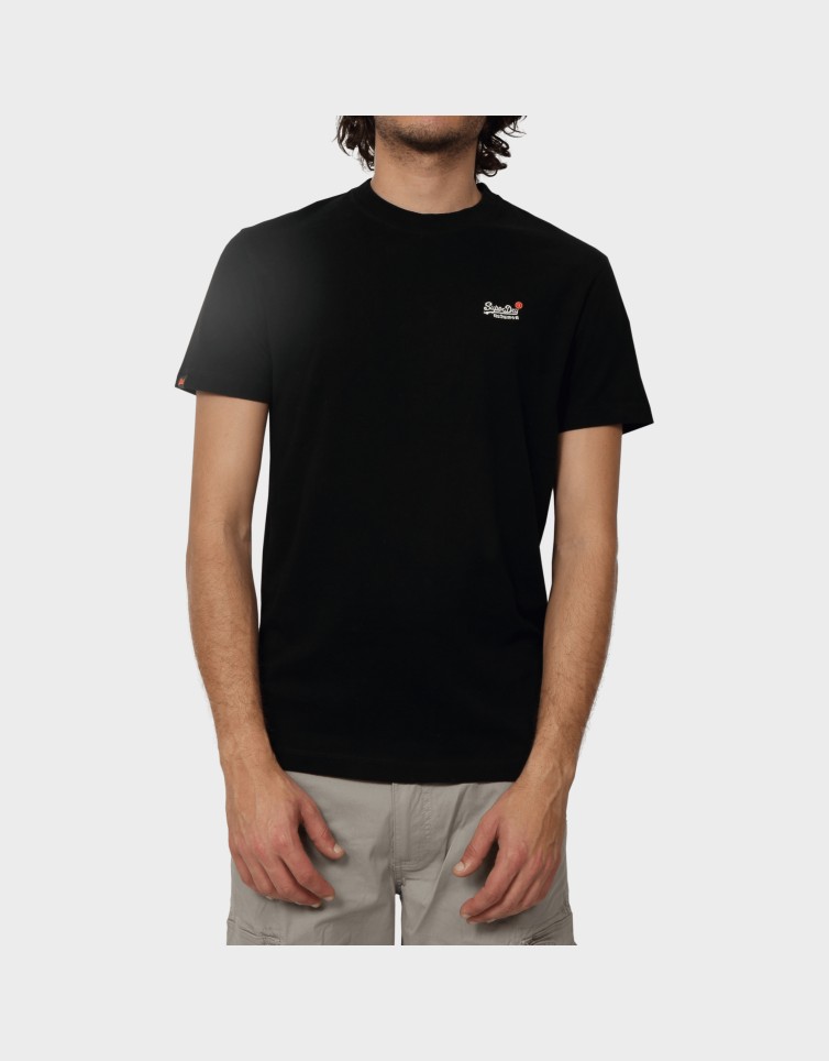 ESSENTIAL CONTRAST EMB TEE