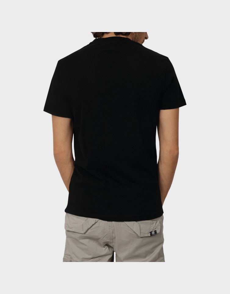 ESSENTIAL CONTRAST EMB TEE