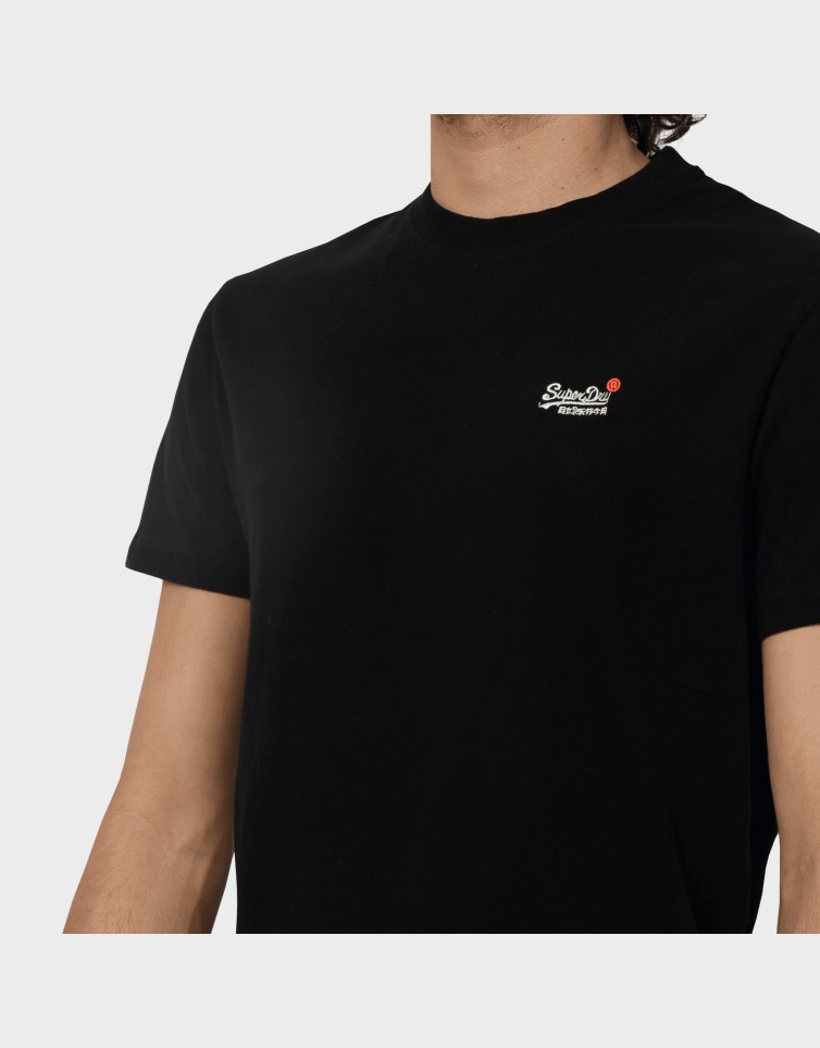 ESSENTIAL CONTRAST EMB TEE
