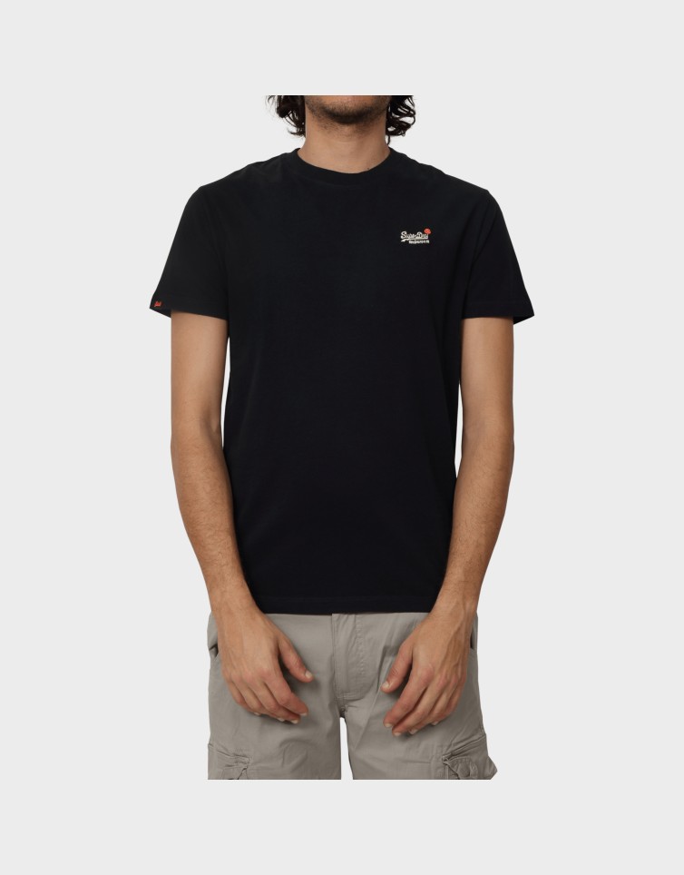 ESSENTIAL CONTRAST EMB TEE