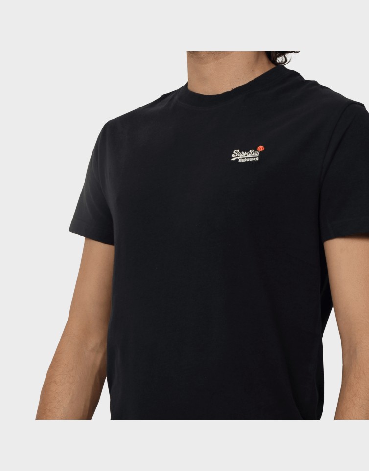 ESSENTIAL CONTRAST EMB TEE