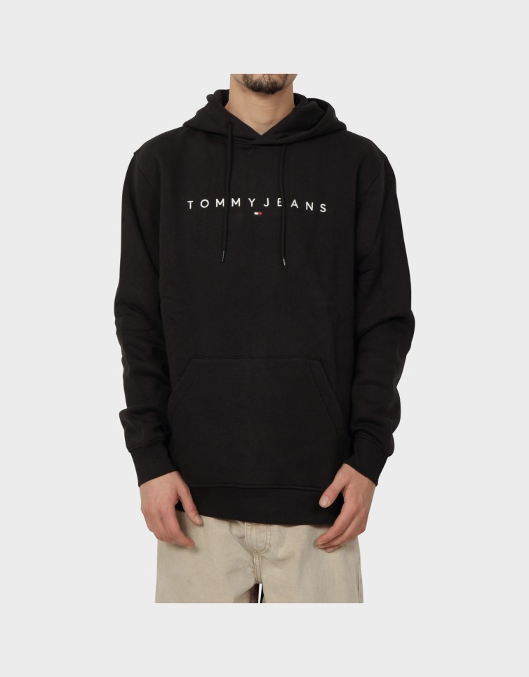 REG LINEAR LOGO HOODIE