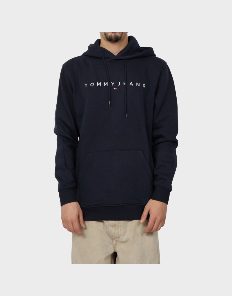 REG LINEAR LOGO HOODIE