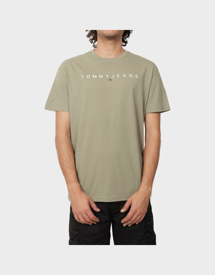 REG LINEAR LOGO TEE