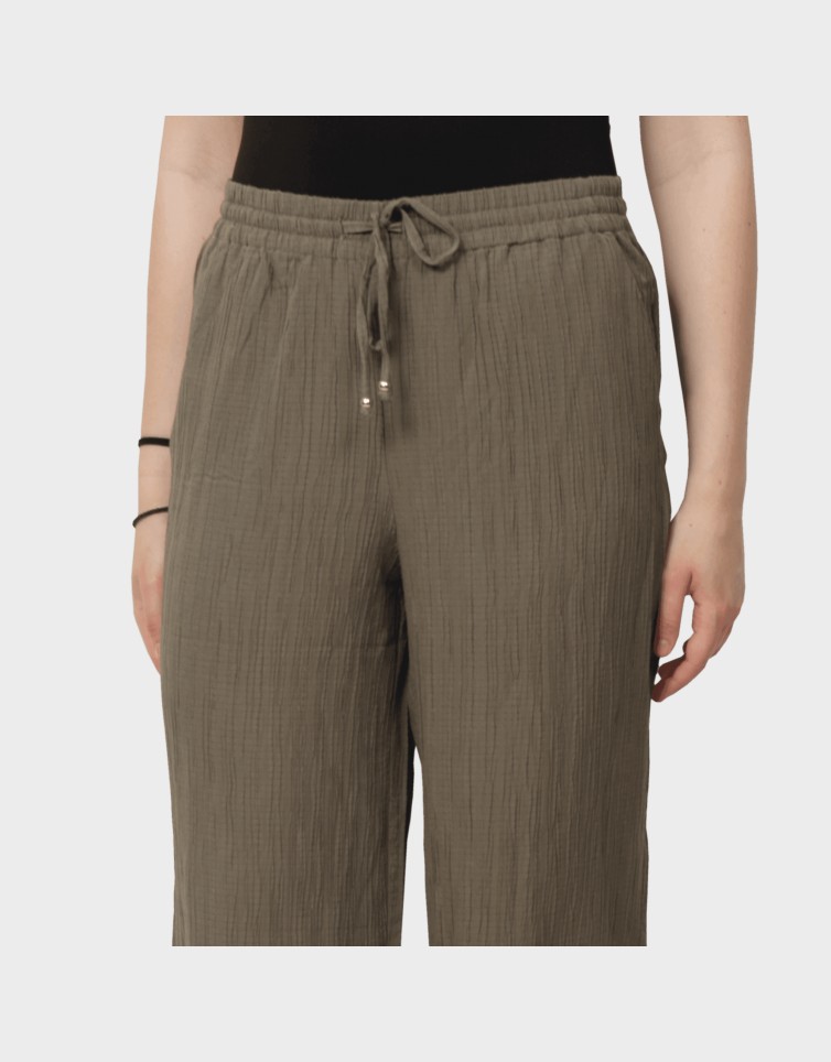 MUNICH MW WIDE CRINKLE PANT