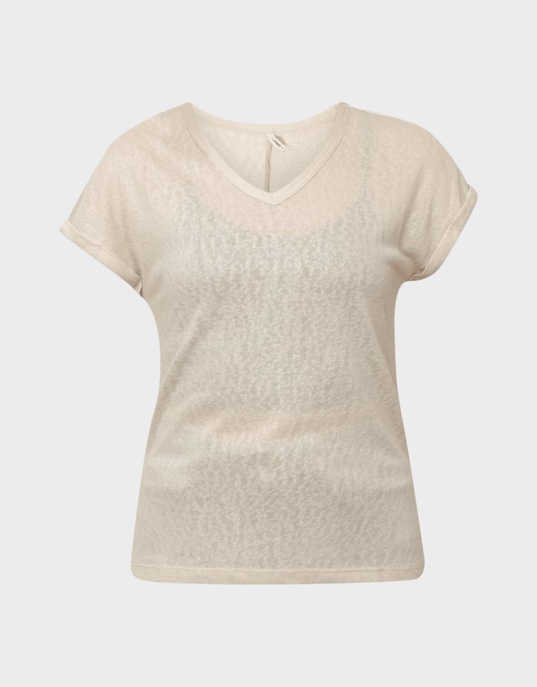 DALILA S/S V-NECK TOP