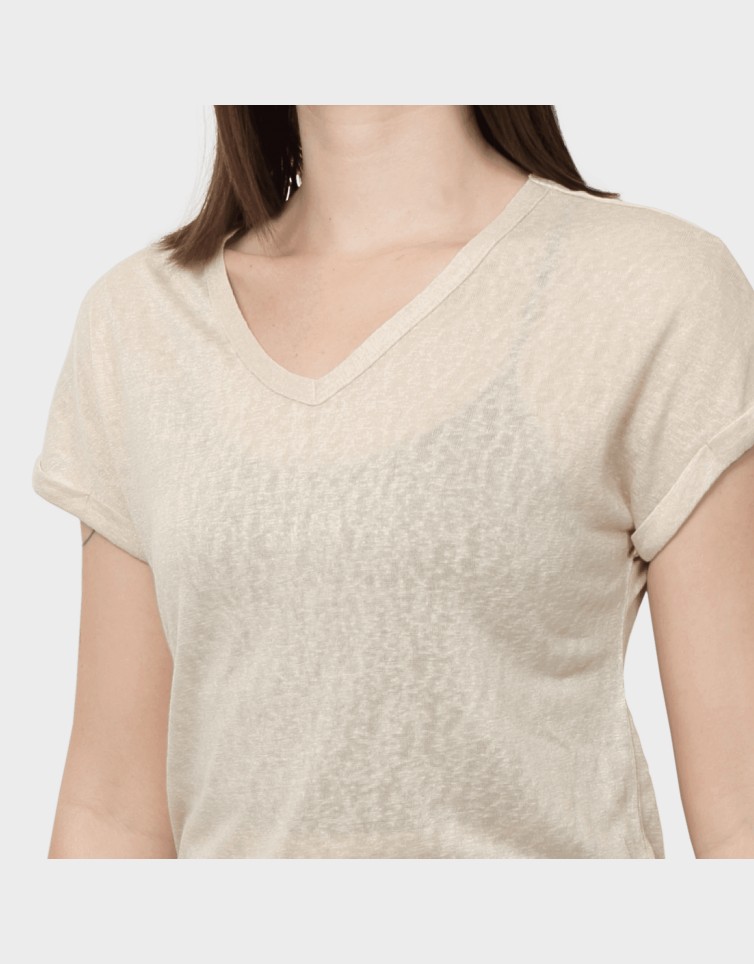 DALILA S/S V-NECK TOP