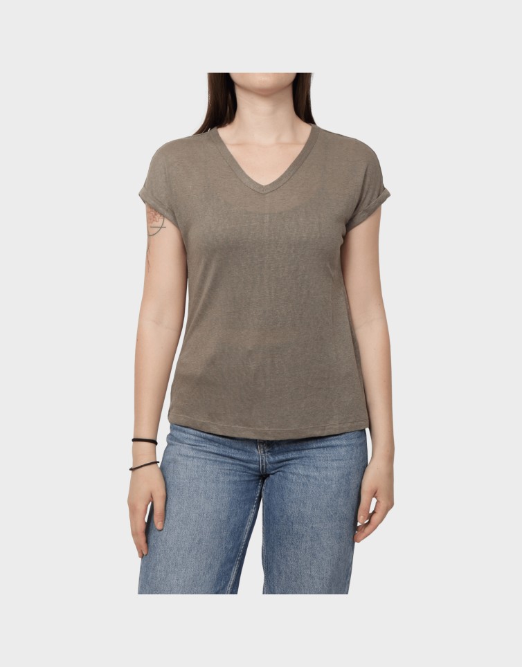 DALILA S/S V-NECK TOP