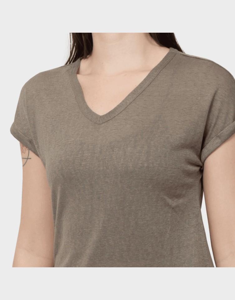 DALILA S/S V-NECK TOP
