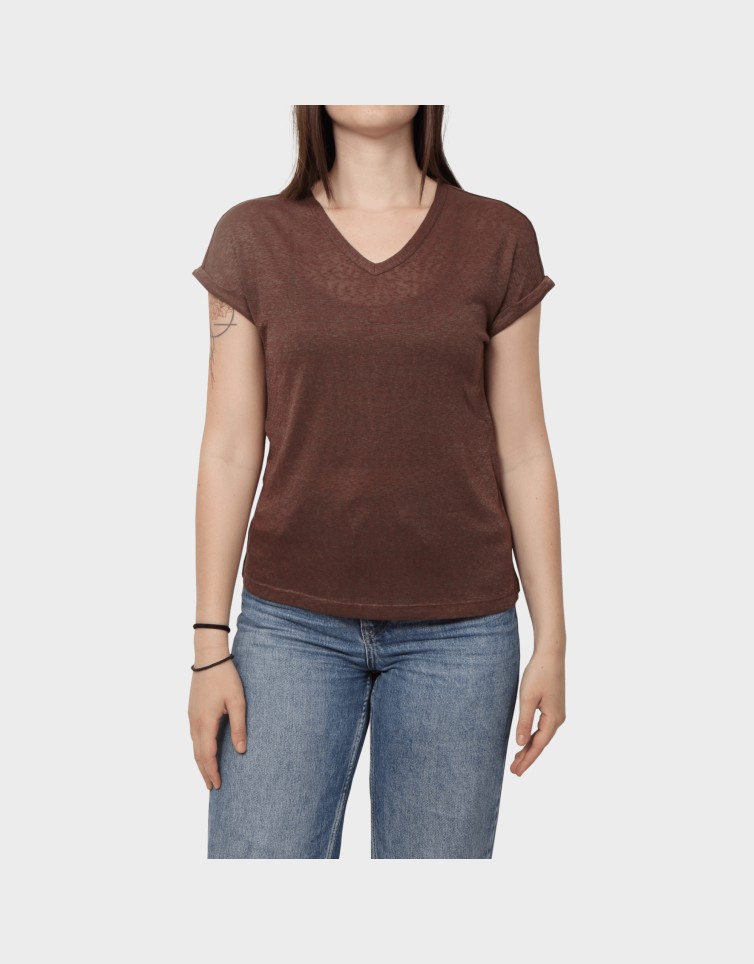 DALILA S/S V-NECK TOP