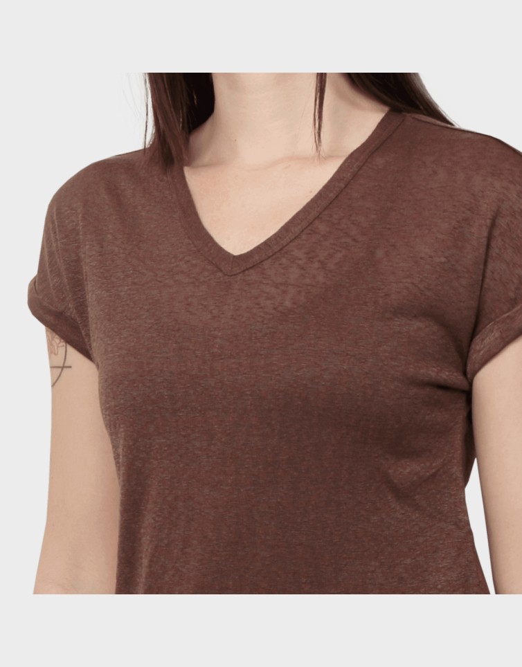 DALILA S/S V-NECK TOP