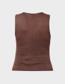 DALILA S/L U-NECK TOP