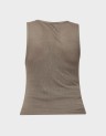 DALILA S/L U-NECK TOP