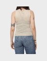 DALILA S/L U-NECK TOP
