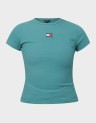 SLIM BADGE RIB TEE
