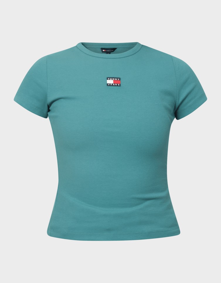 SLIM BADGE RIB TEE