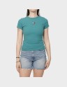 SLIM BADGE RIB TEE