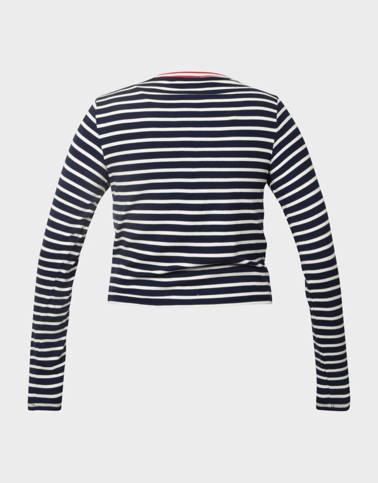 SLIM JERSEY LS CARDIGAN