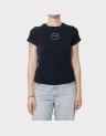 SLIM ESS LOGO2 RIB TEE EXT