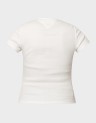 SLIM ESS LOGO2 RIB TEE EXT