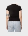 SLIM ESS LOGO2 RIB TEE EXT