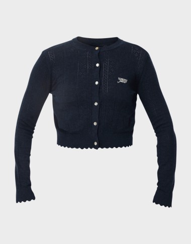 POINTELLE CARDIGAN