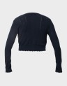 POINTELLE CARDIGAN