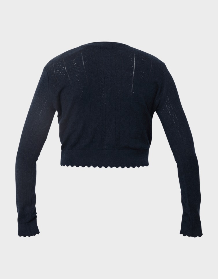 POINTELLE CARDIGAN