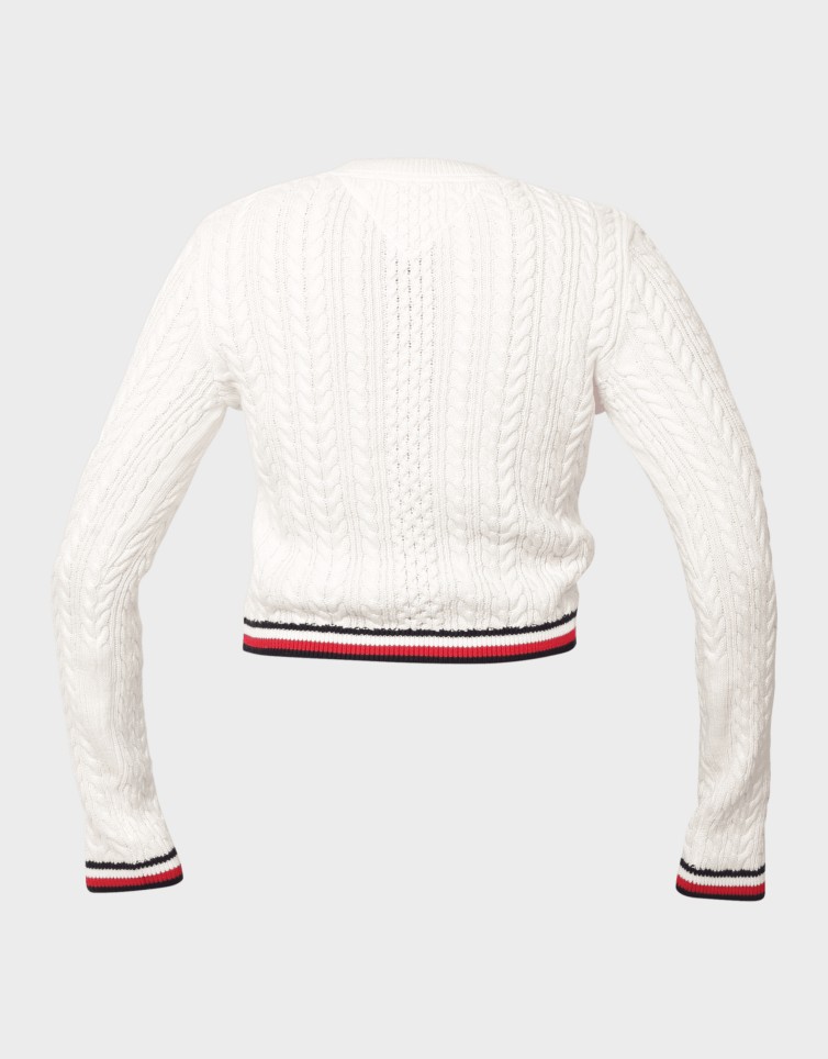RWB TIPPING SWEATER