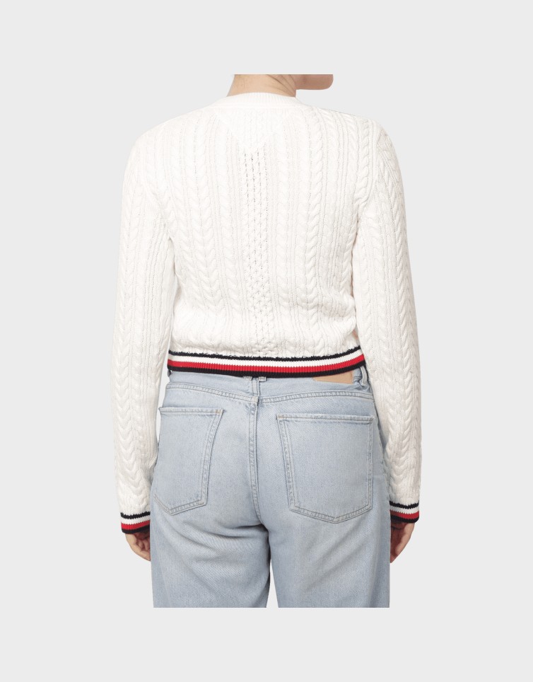 RWB TIPPING SWEATER