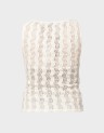 AWBRIDGETTE SL O-NECK LACE TOP