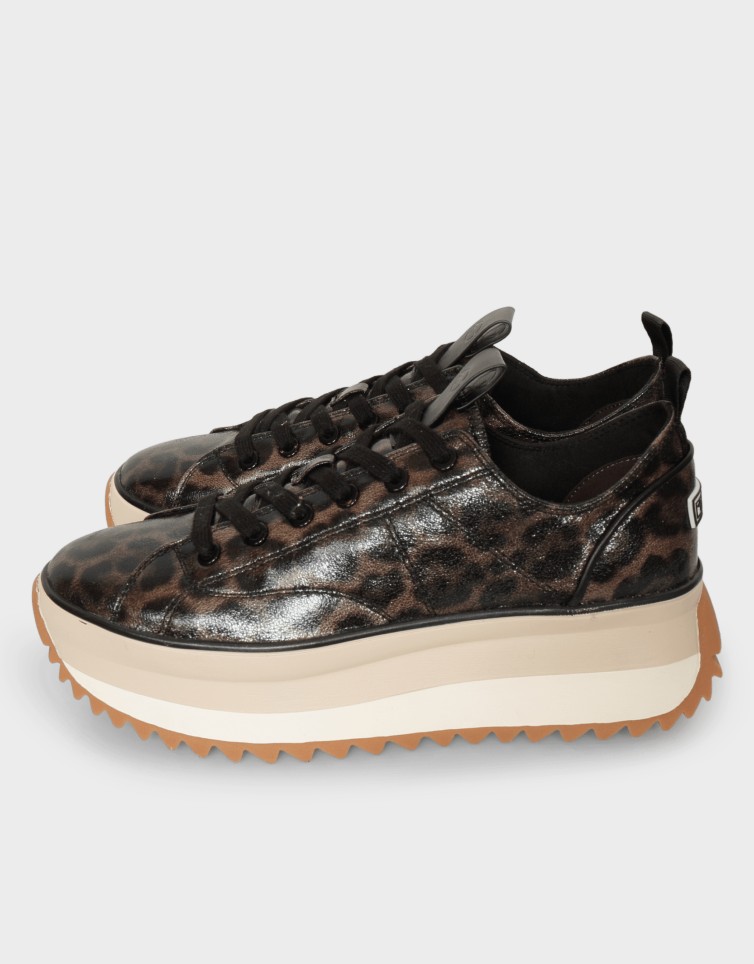 JAGGED LACE-UP