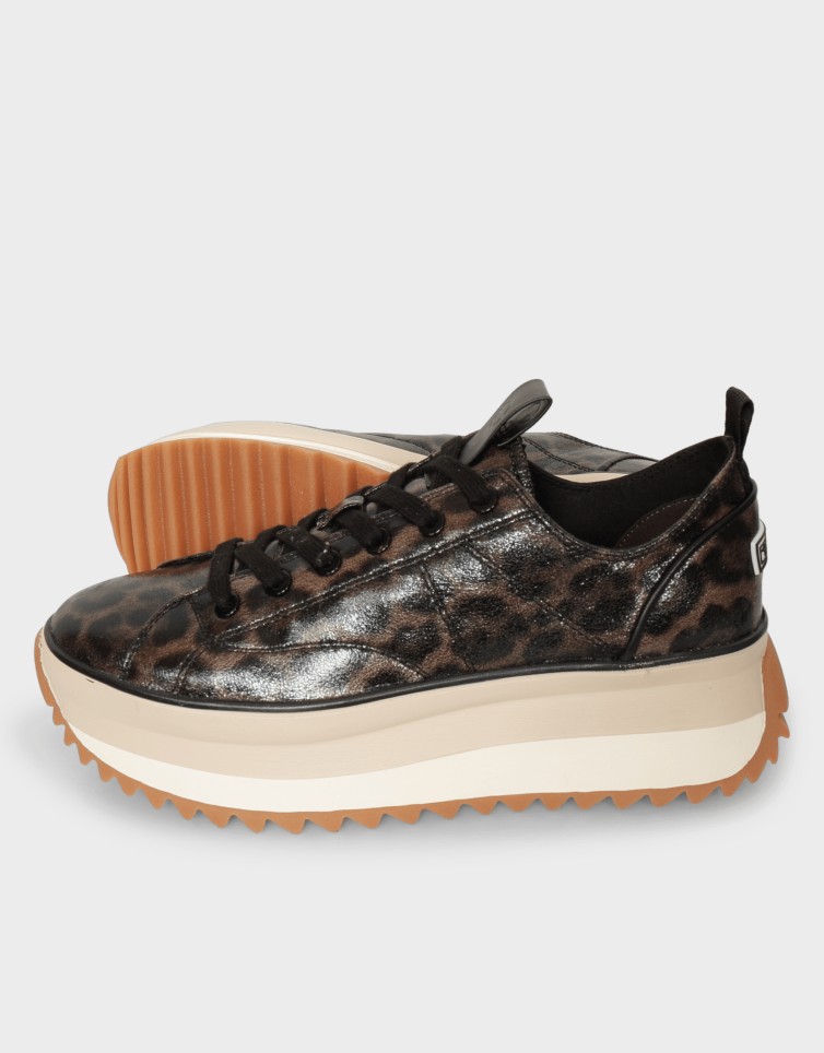 JAGGED LACE-UP