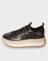 JAGGED LACE-UP