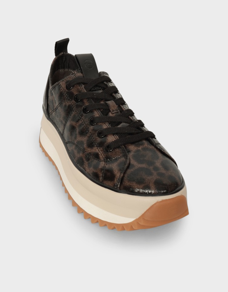 JAGGED LACE-UP