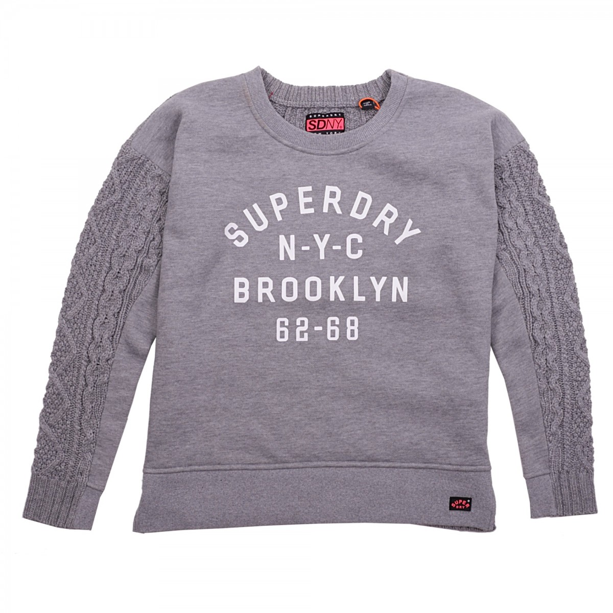 SUPERDRY Fusion-Line Sweater G61025DP Γκρι