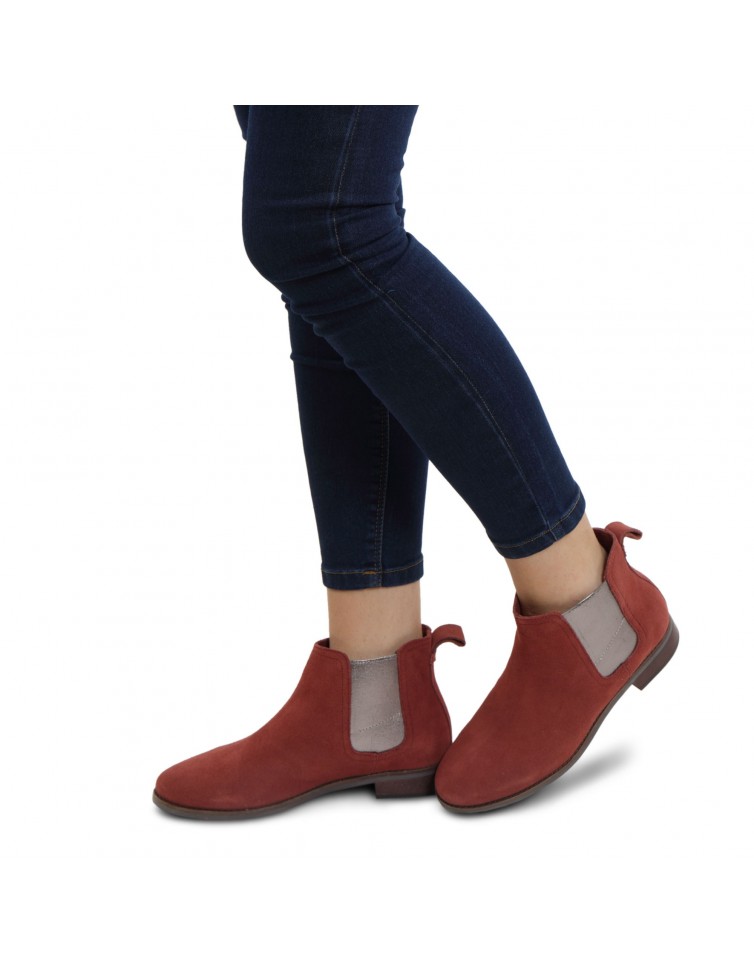 WOMEN BOOTIE ELLA MYSCAT SUEDE
