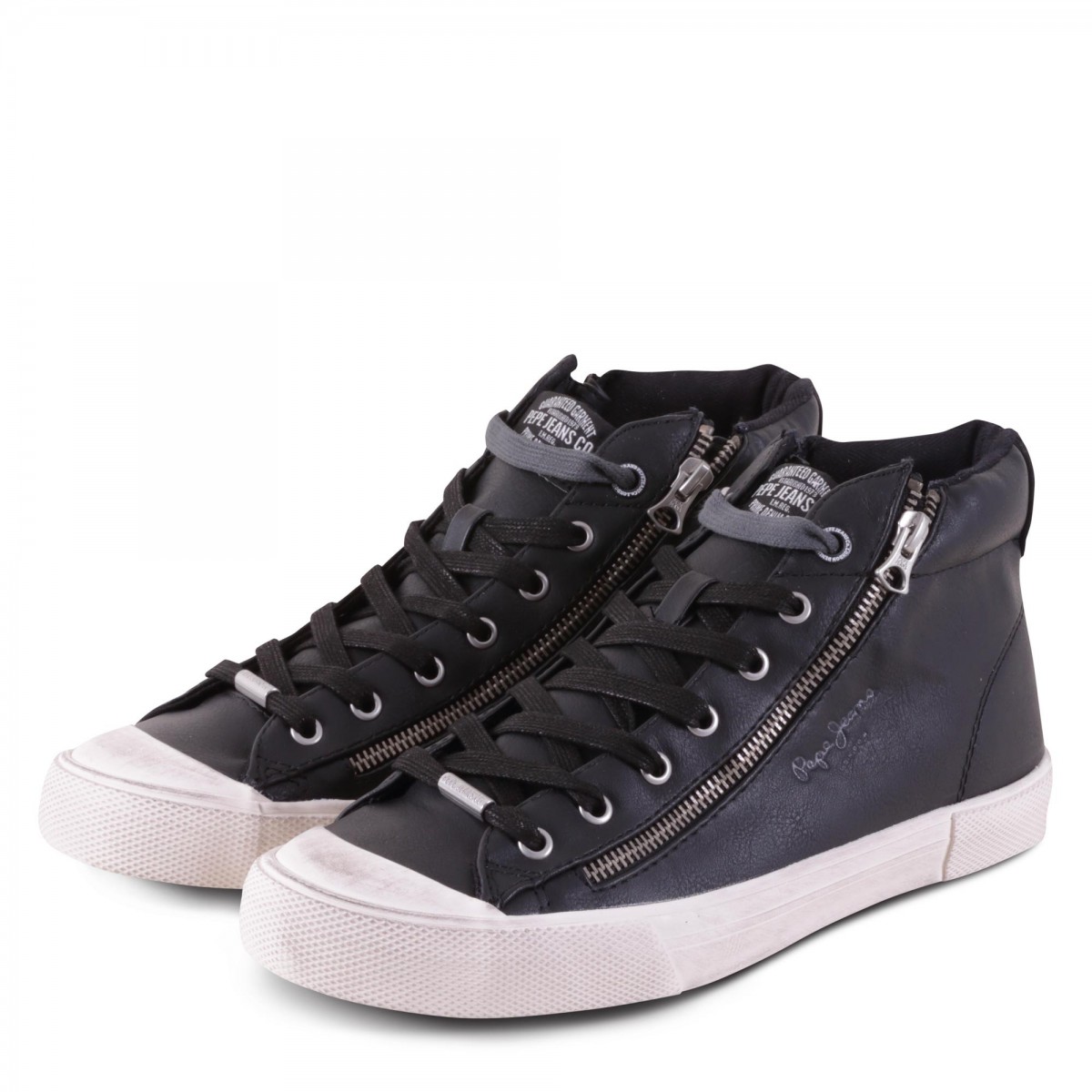 PEPE JEANS BROTHER ZIP PMS30178-999 Μαύρο