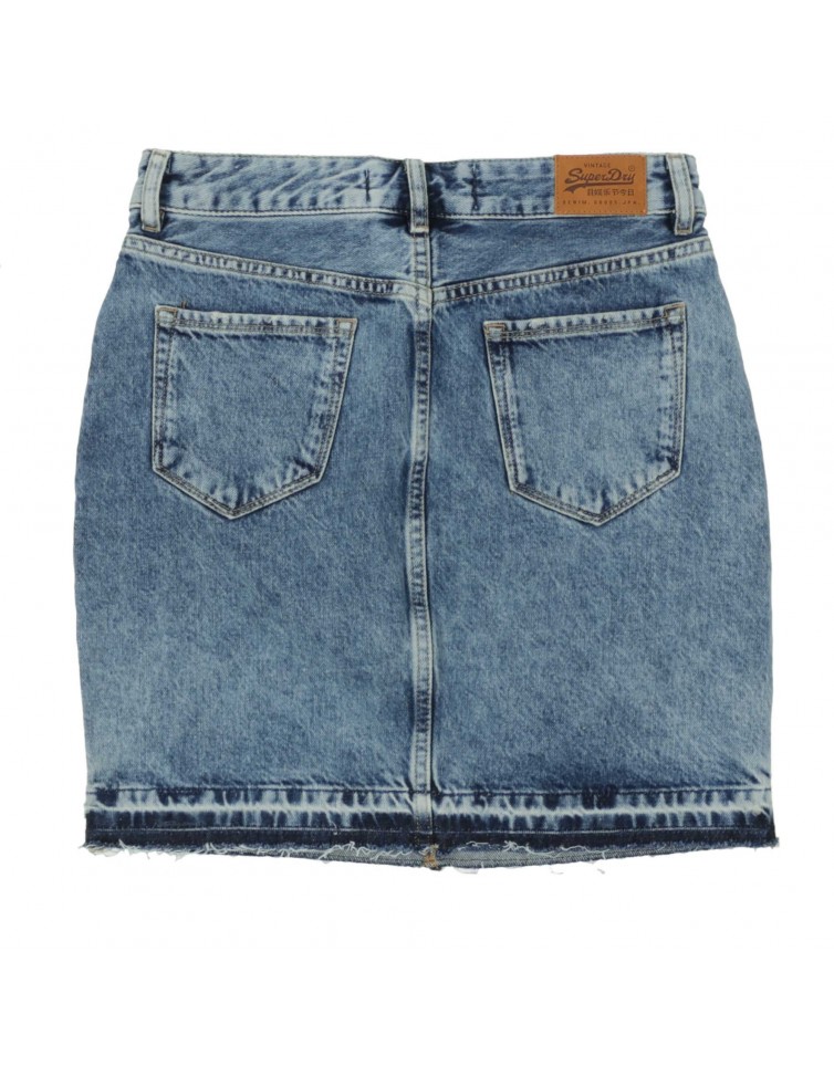 D2 DENIM MINI SKIRT