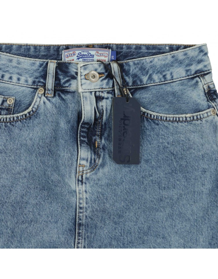D2 DENIM MINI SKIRT