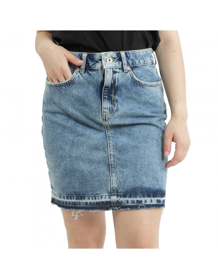 D2 DENIM MINI SKIRT