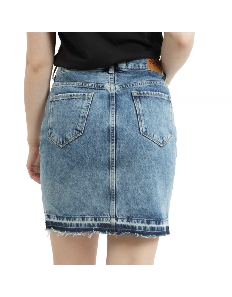 D2 DENIM MINI SKIRT