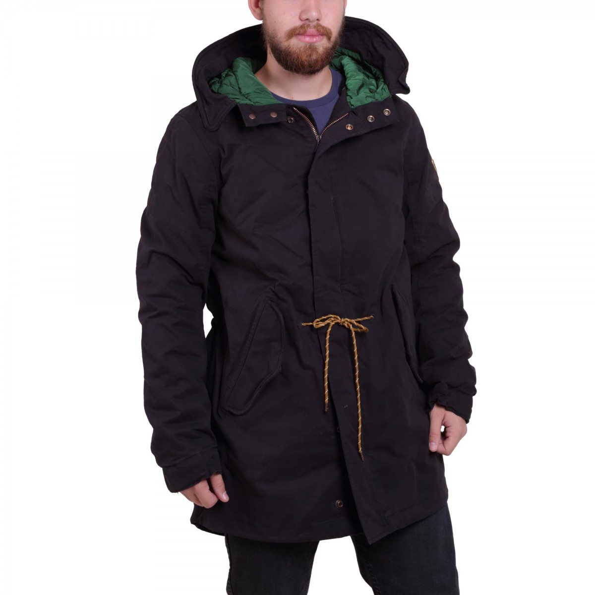 CLASSIC LONG PARKA WITH TEDDY