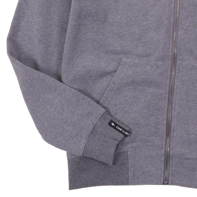 MENS HOODED SWEAT WITH ZIPPER